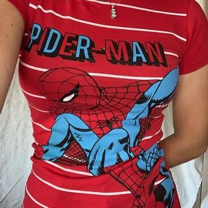 red spider-man marcel tee